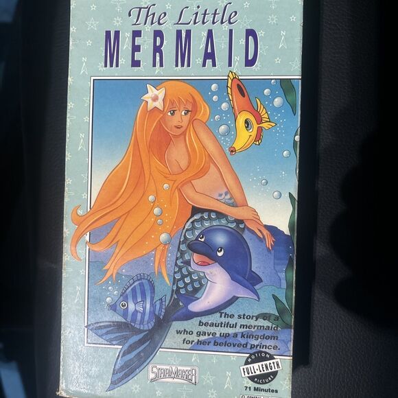 Hans Christian Anderson's The Little Mermaid VHS 1989 Video Tape VTG Anime RARE! - Picture 1 of 2